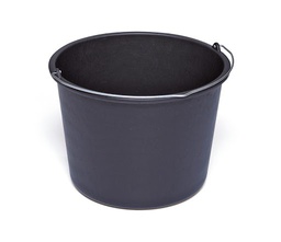 [SOHP12080] Seau de 12 litres en PE noir HP12080