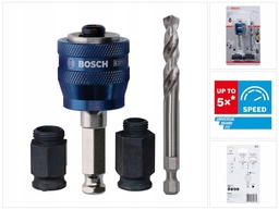 [BO2608599010] Mandrin Power Change Plus queue 6 pans avec foret HSS BOSCH 2608599010