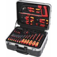 [SAMCP128ELEC] Valise Trolley équipée de 128 outils maintenance électrique 1000-V INSULATED SAM CP128ELEC