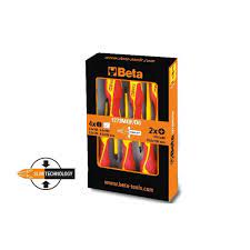 [BE1273MQFD6] Jeu de 6 tournevis Slim 1000V BETA 1273MQ/F-D6 PROMO 2024