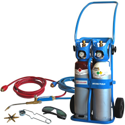 [AL90956] Poste oxyacétylénique mobile ALBEE Minitop S5 avec kit de soudage SAF - 90956