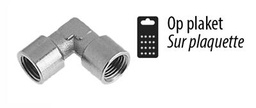 [CSF17A91414] Coude 90° STRATOS 1/4&quot;Fx1/4&quot;F - CSF17A91414