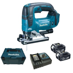 [MADJV182RTJ] Scie sauteuse sur accu 18V MAKITA DJV182RTJ + 2 accus 5,0Ah + chargeur + Coffre MakPAC