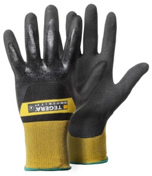 Gant synthétique, Nitrile, Mousse nitrile, Aqua PU, Enduit aux 3/4, Double-enduction TEGERA 8803 INFINITY taille 9