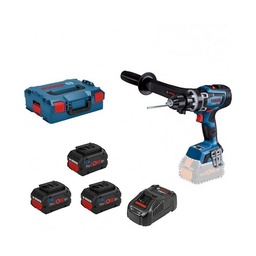 [BO0615A5002Y] Perceuse-visseuse à percussions GSB 18V-150C + 3 accus 8,0Ah + L-Boxx BOSCH 0615A5002Y