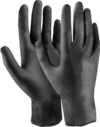 [D3620-9/L] Gant jetable nitrile non poudré noir ACTIVE D3619 taille 9/L (100pcs)