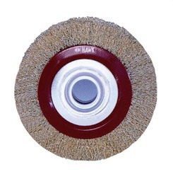 [MW724581180] Brosses rondes Dia150 x 25mm pour touret à meuler MW-TECH HA5440623008 - 724581180