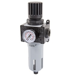 [AL07729005] Régulateur de pression d'air 1/2&quot; avec manomètre et filtre ALGI - 07729005