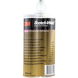 [3MDP490400] Adhésif structural epoxy 2/1 noir 3M DP490 400ml