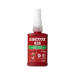 [LO63850] Produit de fixation polyvalent haute résistance pour pièces cylindriques, à prise rapide LOCTITE 638 50ml