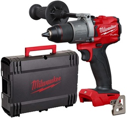 [MIFPD20X] Perceuse visseuse avec percussion 18V sans fil MILWAUKEE M18 FPD2-0X (sans batterie mais avec coffre HD)