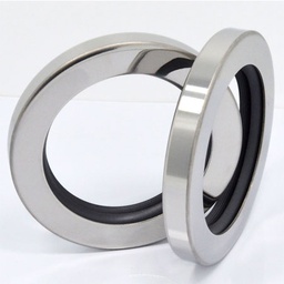 [BE30X52X7RPA] Bague de pression lèvre PTFE 30x52x7mm INOX316 + PTFE/CARBONE-GRAPHITE (10 Bars)