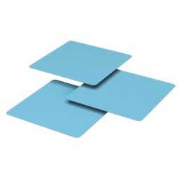 [Pro120Bleu2015001000] Feuille de joint fibre comprimées PRO120Bleu 1500x1000mm Ep:2,0mm