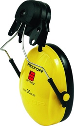 [CEN1001093] Coquilles anti-bruit jaune clair pour fixation sur casque 3M PELTOR OPTIME I+P3EV/2 30MM (1PC) - EN 352-3 (SNR 27 dB)