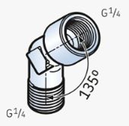 [SKFLAPA45] Raccord d'angle 45 degrés SKF LAPA 45