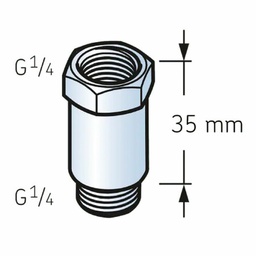 [SKFLAPE35] Rallonge 35 mm SKF LAPE 35