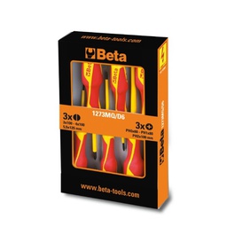 [BE1273MQD6] Jeu de 6 tournevis 1000V BETA 1273MQ/D6 PROMO 2024