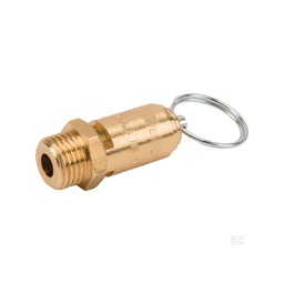[IA-H043402] Soupape de sécurité avec attestation CE PED 97/23 certificat 12 bar, filet 1/2&quot;M