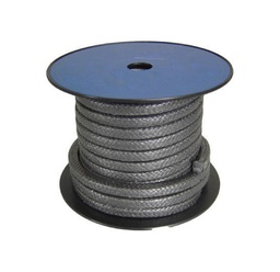 [T6100-6x6] Boîte de 1Kg de tresse Graphite expansé TecPro T6100 6x6mm - Lg: +/-21,3M