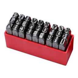 [DO763210] Jeu de 27 Lettres à Frapper 10mm DOGHER 763-210