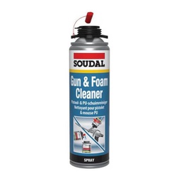 [Gun &amp; Foamcleaner] Nettoyant mousse PU SOUDAL Gun &amp; Foamcleaner 500ml