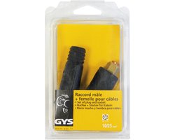 [GYS5193045507] Raccord mâle + femelle pour câble de 10 à 25mm2 GYS 5193045507