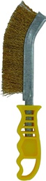 [C09XT20251006171] Brosse métallique ergonomique fils laiton TIVOLY XT20251006171