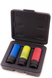 [BE720LCC3] Coffret de 3 douilles à chocs série longue 1/2&quot; BETA 720LC/C3