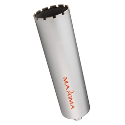 [MAXFLA45121A14] Couronne diamantées Laser Argent - dia 122mmx450mm Filet 1&quot;1/4 MAXIMA