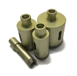 [DI06001] Set de 8 forets diamantés à sec pour carrelage Diamètre 18-20-25-32-35-40-45-50mm -  Filet M14 DIEWE 06001