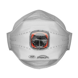 [JSPBGA182-206-000] Masque anti-poussière jetable trois plis SpringFit 435ML FFP3 avec valve Typhoon JSP BGA182-206-000 (10PC)