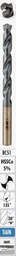[BM8,0BC51] Foret métaux HSS Co5% TiAIN taillé meulé BLUE MASTER DIN 338 dia:8,0mm - Angle de coupe: 135° - BC51