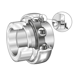 [INAGE90KRRB] Roulement auto-aligneur INA GE90 -KRR-B  -  90x160x69,5mm