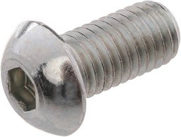 [M5x257380A2] Vis à 6pc tête cylindrique bombée plate DIN7380-1 M5x25 - INOX A2 (200pcs)