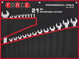 [FOR5213C] Jeu de 21 clés mixte 6-&gt;36mm FORCE 5213C