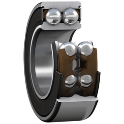 [S32092RS] Roulement à deux rangées de billes à contact oblique INOX S3209-2RS - 45x85x30,2mm