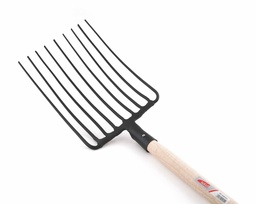 [SODP329191] Fourche à cailloux 9 dents avec manche en bois SOLID DP329191