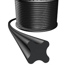 [COQUA400EPDM] Corde Quad-ring 4,00mm EPDM FDA Noir 70°sh - 25M