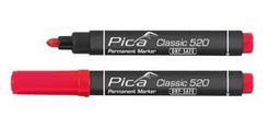 [PI52040] Marqueur permanent pointe ogive PICA 520/40 Rouge