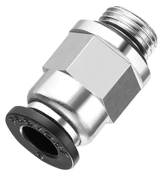 [PRRPDMG0801] Raccord droit mâle cylindrique PREVOST dia 8mm x 1/4&quot; - RPDMG0801